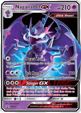 Naganadel GX (SM125) [Sun & Moon: Black Star Promos]-1