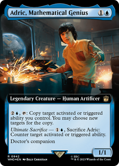 Adric, Mathematical Genius (Extended Art) (Surge Foil) [Doctor Who]-1