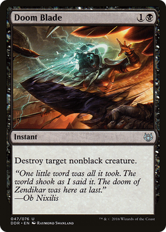 Doom Blade [Duel Decks: Nissa vs. Ob Nixilis]-1