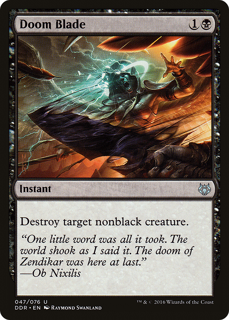 Doom Blade [Duel Decks: Nissa vs. Ob Nixilis]-1