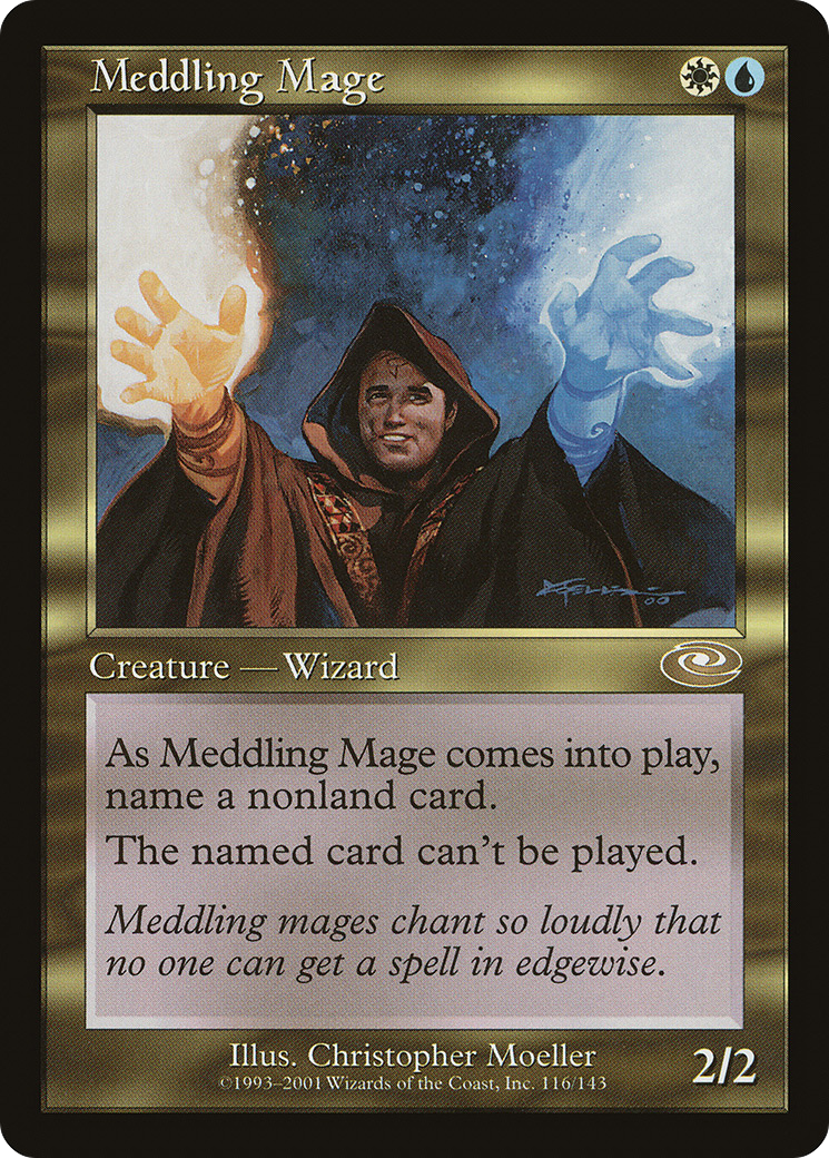 Meddling Mage [Planeshift]-1