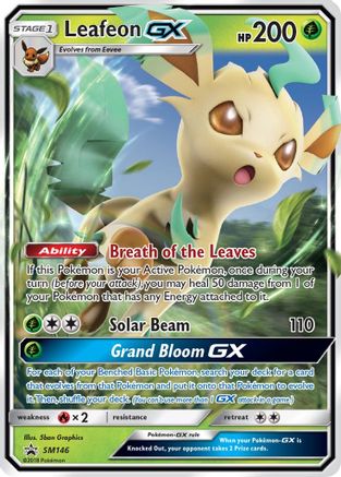 Leafeon GX (SM146) [Sun & Moon: Black Star Promos]-1
