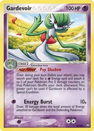 Gardevoir (9/108) (Theme Deck Exclusive) [EX: Power Keepers]-1