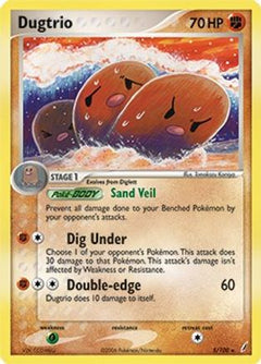 Dugtrio (5/100) (Theme Deck Exclusive) [EX: Crystal Guardians]-1