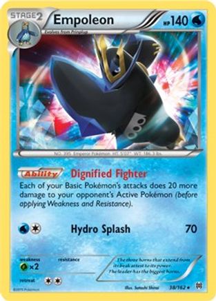 Empoleon (38/162) (Battle Arena Deck Exclusive) (Theme Deck Exclusive) [XY: BREAKthrough]-1