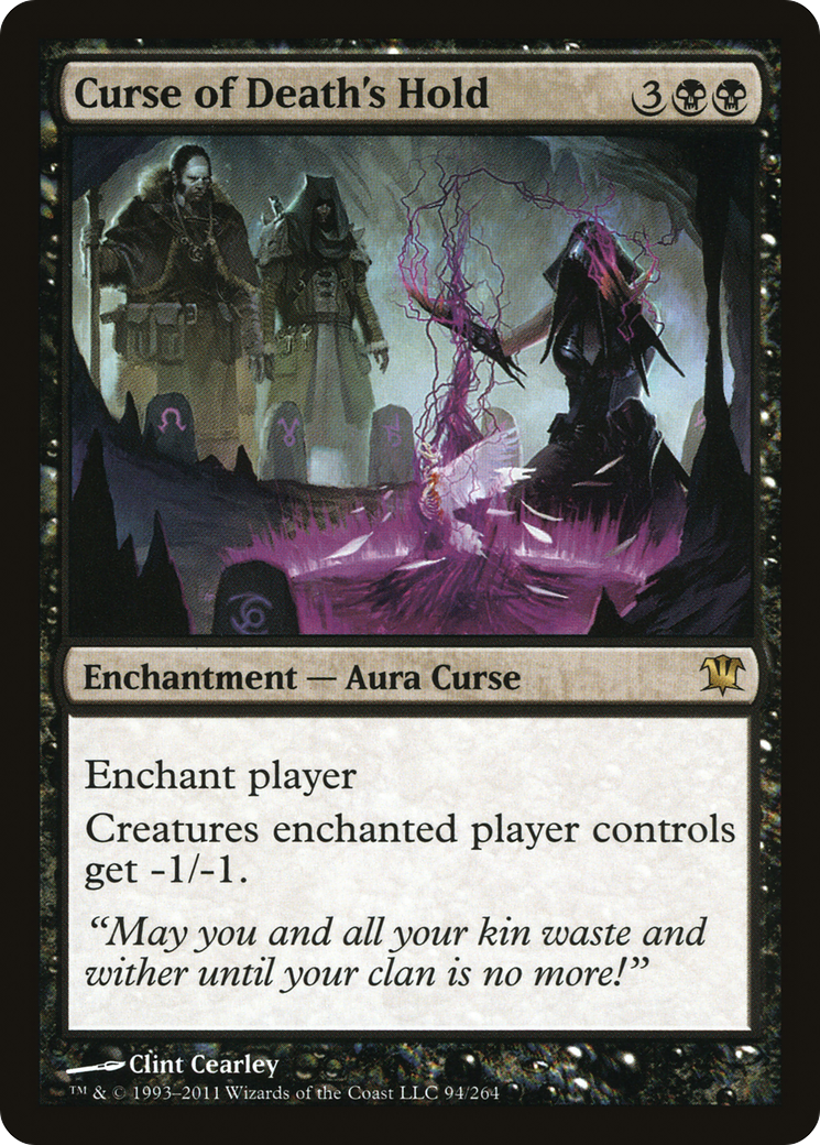Curse of Death's Hold [Innistrad]-1