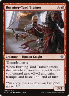 Burning-Yard Trainer [Throne of Eldraine]-1