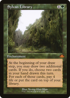 Sylvan Library (Retro) [Dominaria Remastered]-1