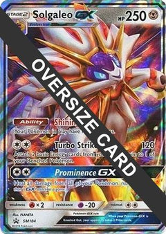 Solgaleo GX (SM104) (Jumbo Card) [Sun & Moon: Black Star Promos]-1