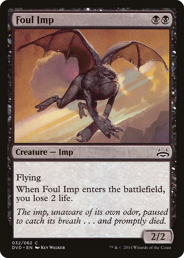 Foul Imp (Divine vs. Demonic) [Duel Decks Anthology]-1