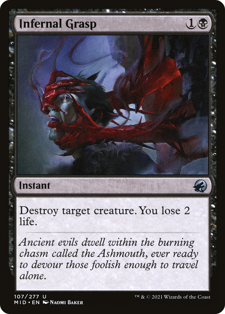 Infernal Grasp [Innistrad: Midnight Hunt]-1