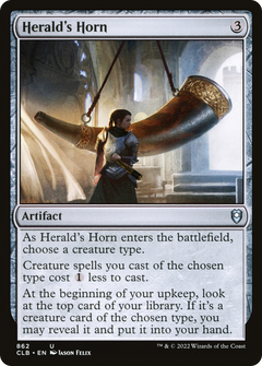 Herald's Horn [Commander Legends: Battle for Baldur's Gate]-1