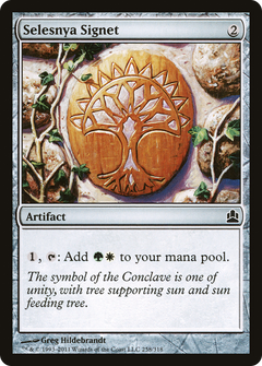 Selesnya Signet [Commander 2011]-1