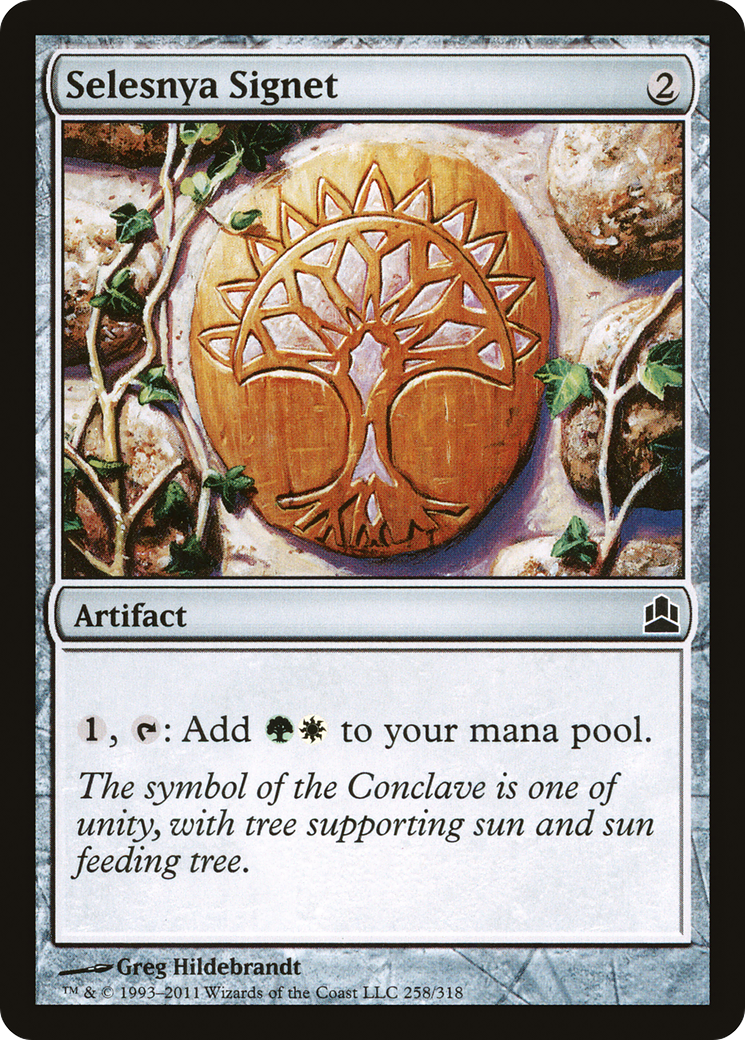 Selesnya Signet [Commander 2011]-1