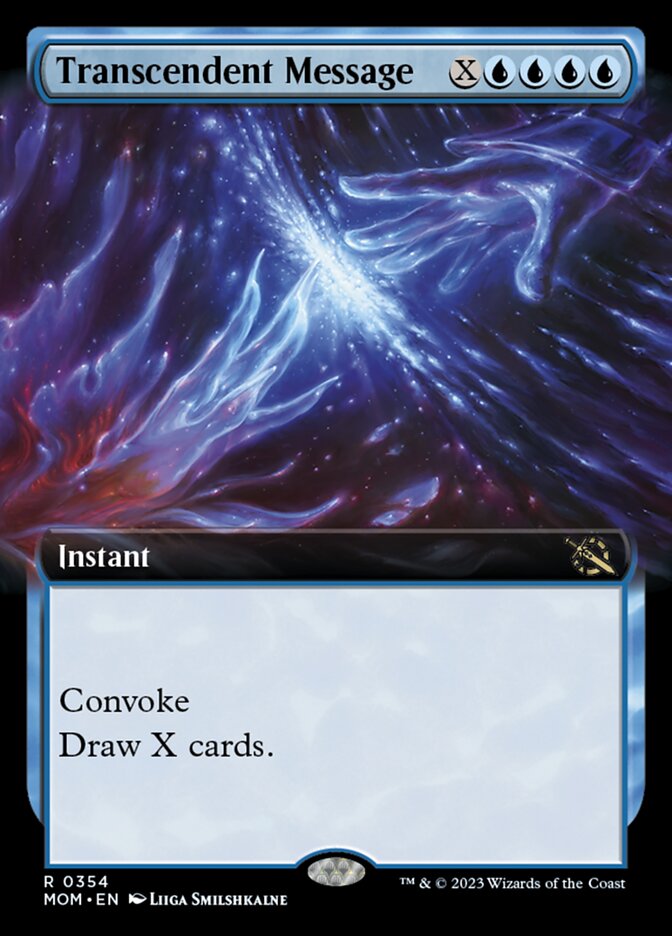 Transcendent Message (Extended Art) [March of the Machine]-1
