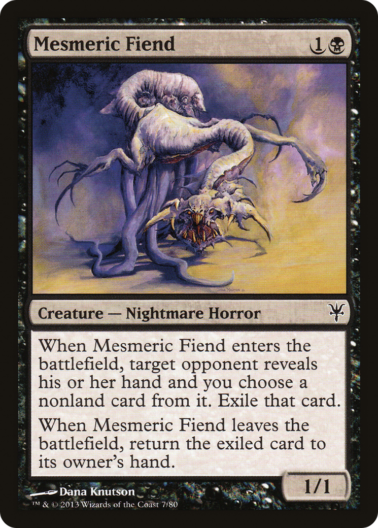 Mesmeric Fiend [Duel Decks: Sorin vs. Tibalt]-4