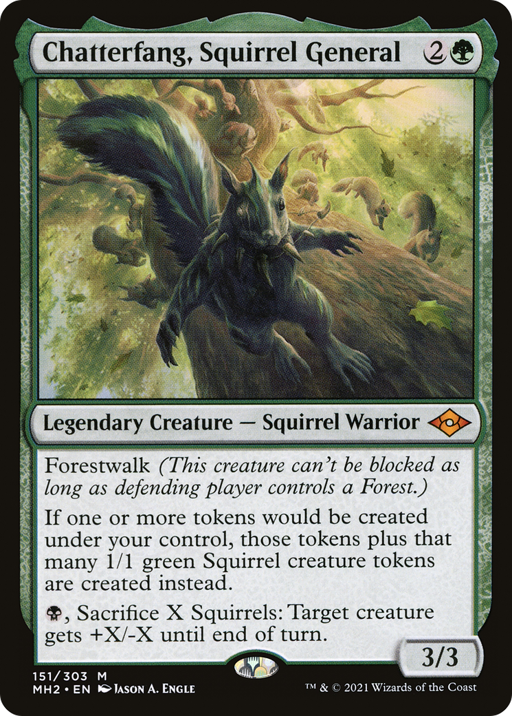 Chatterfang, Squirrel General [Modern Horizons 2]-1