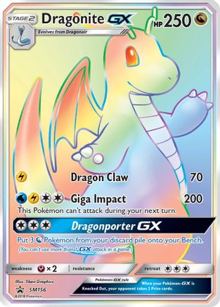 Dragonite GX (SM156) [Sun & Moon: Black Star Promos]-1