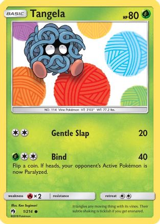 Tangela (1/214) [Sun & Moon: Lost Thunder]-1
