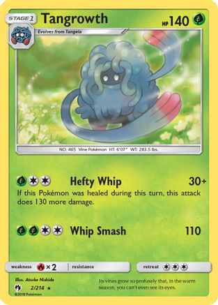 Tangrowth (2/214) [Sun & Moon: Lost Thunder]-1