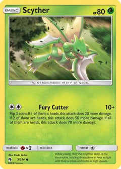 Scyther (3/214) [Sun & Moon: Lost Thunder]-1