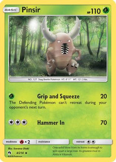 Pinsir (4/214) [Sun & Moon: Lost Thunder]-1