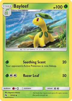 Bayleef (7/214) [Sun & Moon: Lost Thunder]-1
