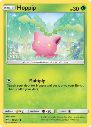 Hoppip (11/214) [Sun & Moon: Lost Thunder]-1