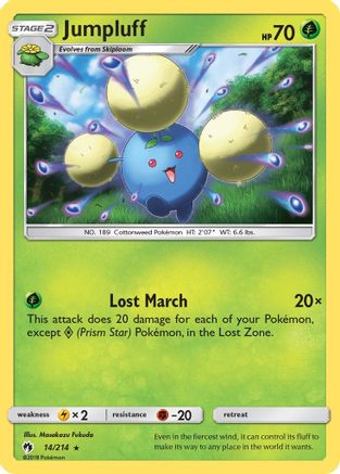 Jumpluff (14/214) [Sun & Moon: Lost Thunder]-1
