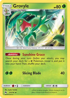 Grovyle (21/214) [Sun & Moon: Lost Thunder]-1