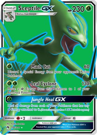 Sceptile GX (196/214) [Sun & Moon: Lost Thunder]-1