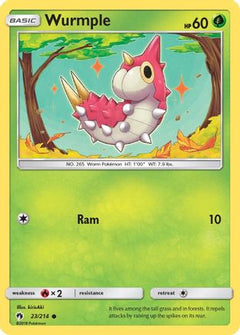 Wurmple (23/214) [Sun & Moon: Lost Thunder]-1