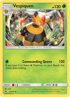 Vespiquen (32/214) [Sun & Moon: Lost Thunder]-1