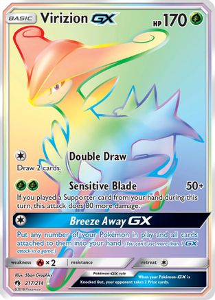 Virizion GX (217/214) [Sun & Moon: Lost Thunder]-1