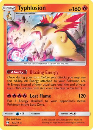 Typhlosion (42/214) [Sun & Moon: Lost Thunder]-1