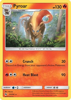 Pyroar (51/214) [Sun & Moon: Lost Thunder]-1