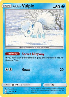 Alolan Vulpix (53/214) [Sun & Moon: Lost Thunder]-1