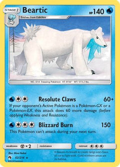 Beartic (62/214) [Sun & Moon: Lost Thunder]-1