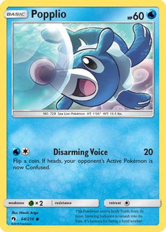 Popplio (64/214) [Sun & Moon: Lost Thunder]-1