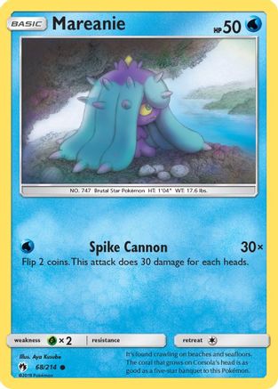 Mareanie (68/214) [Sun & Moon: Lost Thunder]-1