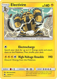 Electivire (72/214) [Sun & Moon: Lost Thunder]-1