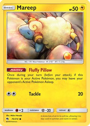 Mareep (75/214) [Sun & Moon: Lost Thunder]-1
