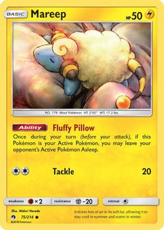 Mareep (75/214) [Sun & Moon: Lost Thunder]-1