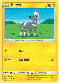 Blitzle (81/214) [Sun & Moon: Lost Thunder]-1