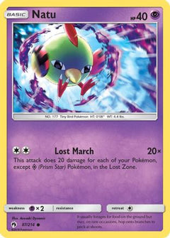 Natu (87/214) [Sun & Moon: Lost Thunder]-1