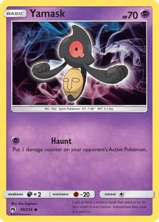 Yamask (99/214) [Sun & Moon: Lost Thunder]-1