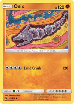 Onix (109/214) [Sun & Moon: Lost Thunder]-1