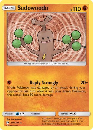 Sudowoodo (110/214) [Sun & Moon: Lost Thunder]-1