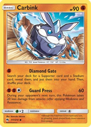 Carbink (117/214) [Sun & Moon: Lost Thunder]-1