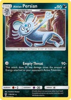 Alolan Persian (119/214) [Sun & Moon: Lost Thunder]-1